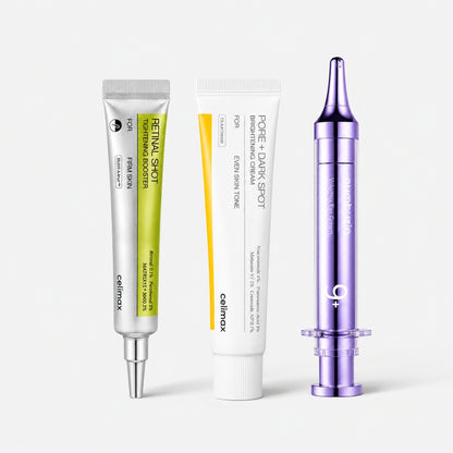 Kit Skincare Retinal Shot + Pore+Dark Spot + Numbuzin no.9 Nad+