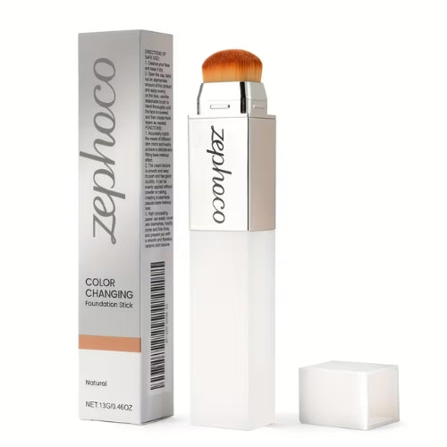 Base Branca em Stick Adaptável ao Tom da Pele – Cobertura Natural e Inteligente