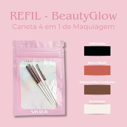 REFIL - Caneta 4 em 1 de Maquiagem