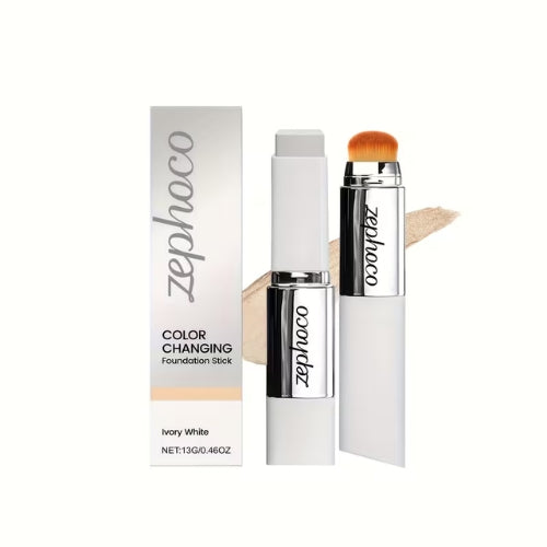 Base Branca em Stick Adaptável ao Tom da Pele – Cobertura Natural e Inteligente