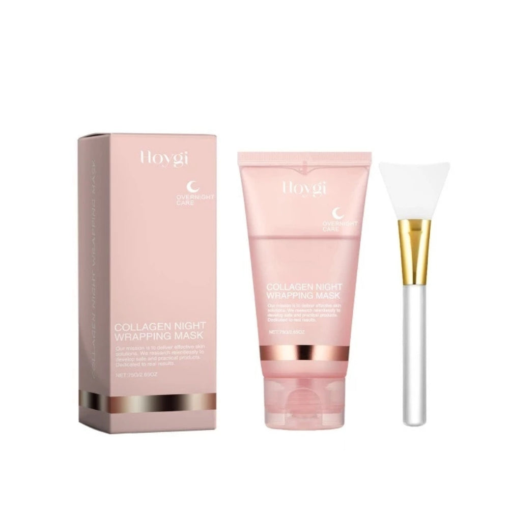 Máscara de Colágeno Noturna – Hidrata, Rejuvenesce e Ilumina a Pele