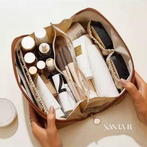 Necessaire Impermeável de Luxo para Maquiagem
