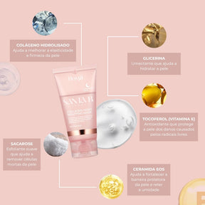Máscara de Colágeno Noturna – Hidrata, Rejuvenesce e Ilumina a Pele