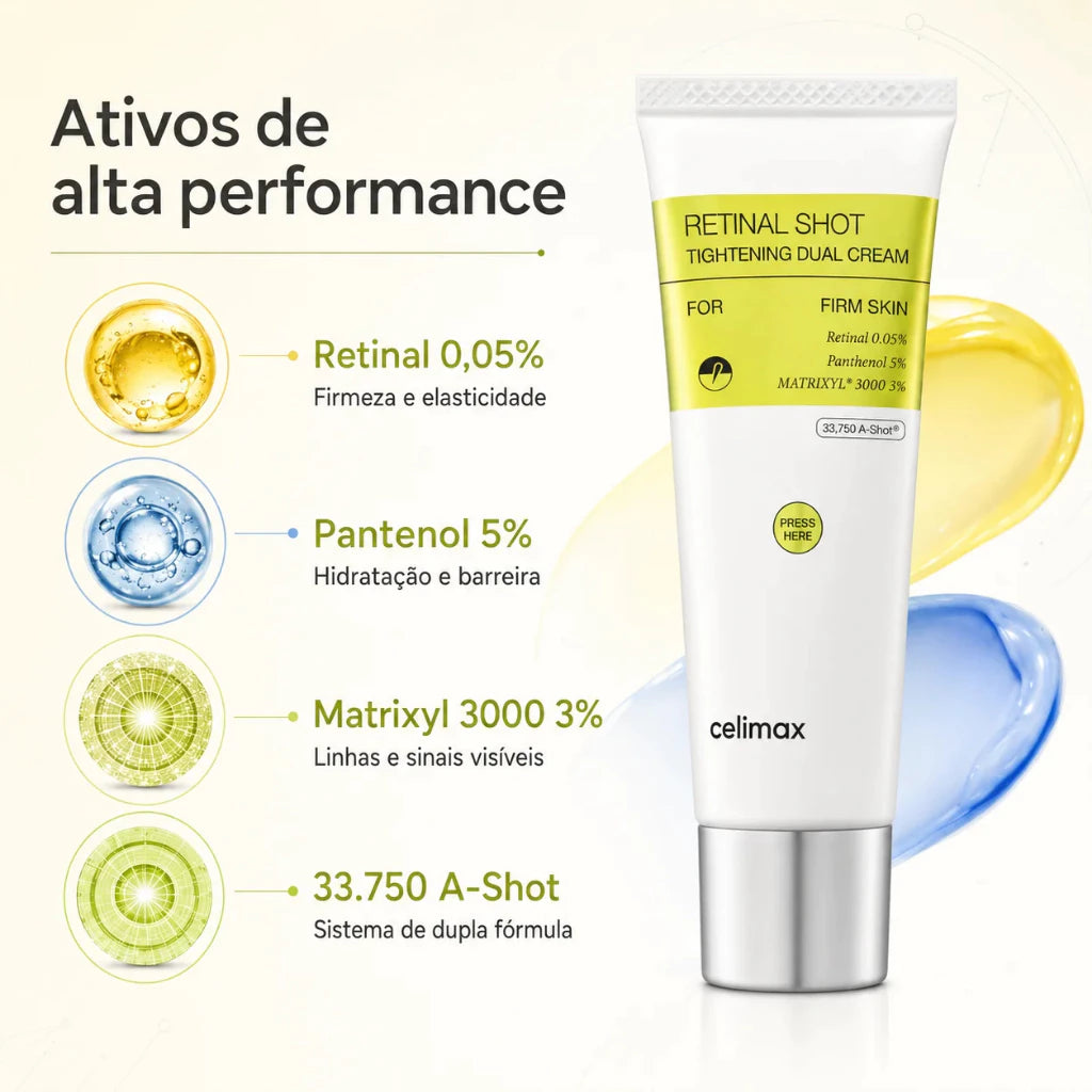 Celimax Retinal Shot Tightening Dual Cream