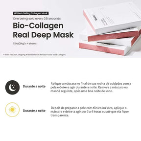 Máscara Facial Bio-Collagen – Hidrata, Rejuvenesce e Ilumina a Pele